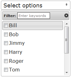 jQuery Multiselect